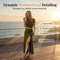 Women's Short Sleeve Top and Slit Midi Skirt Set