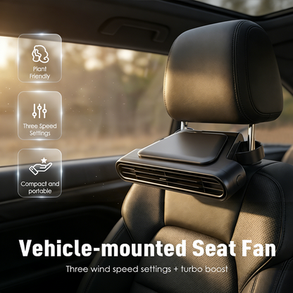 Rechargeable Cooling Car Seat Fan