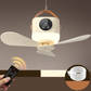 Portable Ceiling Fan with Remote Control