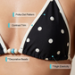 Polka Dot Halter Bikini Set with Boy-Shorts