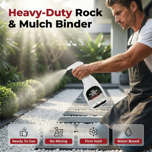 Spray-On Rock & Mulch Binder