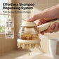 Pet Bath Massage Brush with Shampoo Dispenser