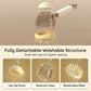 Pet Bath Massage Brush with Shampoo Dispenser