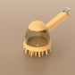 Pet Bath Massage Brush with Shampoo Dispenser