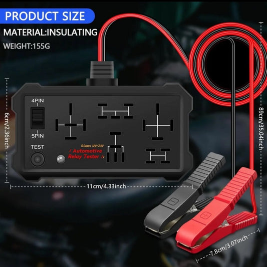 12V/24V Automotive Relay Tester