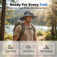 Breathable Fisherman Hat with Solar Fan