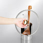 🏆 🔥Buy more save more🍳Multi‑Functional Kitchen Utensil Holder, Stainless Steel Organizer, for Spoons, Pot Lids & Cooking Gadgets, Countertop Kitchen Storage
