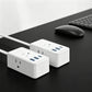 Dual Split Extension Power Strip