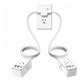 Dual Split Extension Power Strip