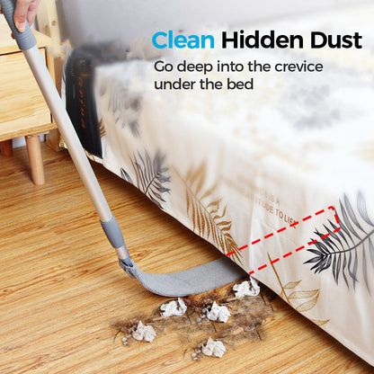 ✨ Flexible Microfiber Duster – Long Handle, Bendable Head, Reusable. 50% Off Today. Free Returns