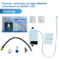 Pequeño calentador de agua eléctrico instantáneo de 3500W 110V