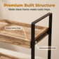 Versatile 2-Tier Wooden Organizer Rack