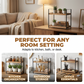 Versatile 2-Tier Wooden Organizer Rack