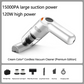 🎉 2026 Hot Sale 🧹 Cordless Car Vacuum – 10000Pa Powerful Suction & 4000mAh Battery – Deep Clean Your Car, Van & Home 🚗✨