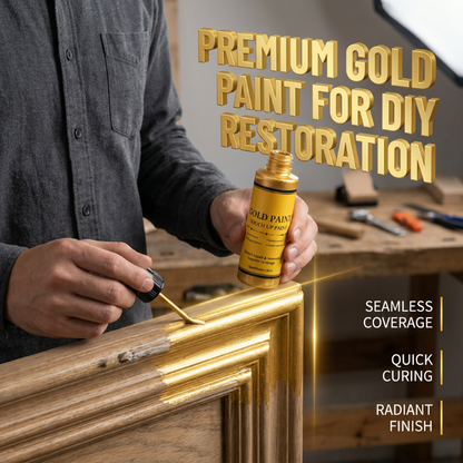🥳2026 HOT SALE🥳💞Water Based Gold Paint