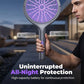 🔥Limited‑Time 50% Off｜Extendable Rechargeable Bug Zapper Racket, USB‑C Charging, Kid‑Safe Quiet Fly Swatter for Indoor Home Use