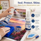 Diamond Painting Sealer Spray with Towel