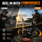 【⏰ Historically lowest price - only today!】🌀🎣 Baitrunner spinning reel - dual drag, quiet, stable, for predatory fish and coarse fish. 💪