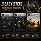 【⏰ Historically lowest price - only today!】🌀🎣 Baitrunner spinning reel - dual drag, quiet, stable, for predatory fish and coarse fish. 💪