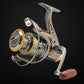 【⏰ Historically lowest price - only today!】🌀🎣 Baitrunner spinning reel - dual drag, quiet, stable, for predatory fish and coarse fish. 💪
