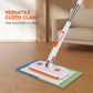 🔥Limited Time 50% OFF！Maximal Cleaning Power！Multi-Functional Hands-Free Clip Flat Mop