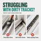 💥Black Grime Window Track Cleaner 🧽Quickly Remove Dust Grime from Narrow Window Slots