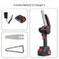 🪓 Brushless portable mini saw—powerful motor, long-lasting battery, lightweight and ergonomic. Perfect for pruning, firewood, and yard work—safe and efficient! 🌳🔋