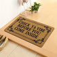 📢📢50% OFF !! ⏰Funny Text Print Welcome Doormat