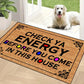 📢📢50% OFF !! ⏰Funny Text Print Welcome Doormat