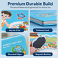 Kids Magnetic Quiet Book Folding Puzzle Scene Early Educational Toy for Boys Girls