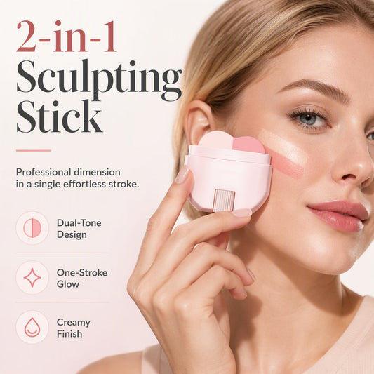 2-in-1 Long-Lasting Highlighter & Blush Stick