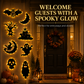 Halloween Silhouette Hanging Lights