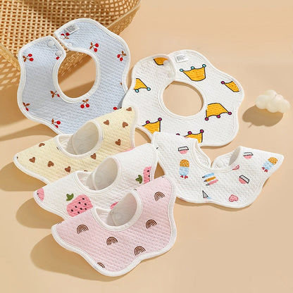 Newborn Baby Cotton Drooling Towel Bib