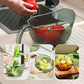 🥳HOT SALE🥳💞50K+ SOLD! Rice Washing Bowl ! Dual-function, fine mesh & ergonomic handle. Washes & drains perfectly – grab yours! ✅