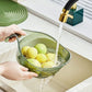 🥳HOT SALE🥳💞50K+ SOLD! Rice Washing Bowl ! Dual-function, fine mesh & ergonomic handle. Washes & drains perfectly – grab yours! ✅