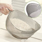 🥳HOT SALE🥳💞50K+ SOLD! Rice Washing Bowl ! Dual-function, fine mesh & ergonomic handle. Washes & drains perfectly – grab yours! ✅