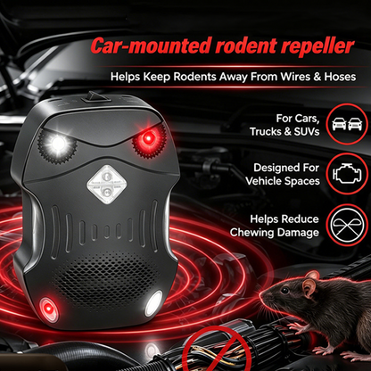 Ultrasonic Rodent Repeller for Car