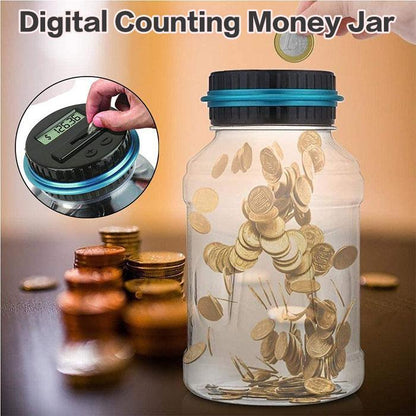 💰✨ LIMITED TIME 50% OFF! 🏦 Digital Money Box with Auto Coin Counting – Tracks Savings, Sets Targets & Makes Saving Fun for Kids & Adults. Over 9,584 Smart Savers! 🎉