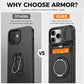 Shockproof Phone Case with Card Holder