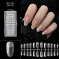 Long Seamless Almond Nail Tips