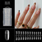 Long Seamless Almond Nail Tips