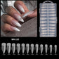 Long Seamless Almond Nail Tips