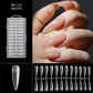Long Seamless Almond Nail Tips