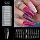 Long Seamless Almond Nail Tips