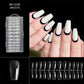 Long Seamless Almond Nail Tips