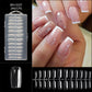 Long Seamless Almond Nail Tips