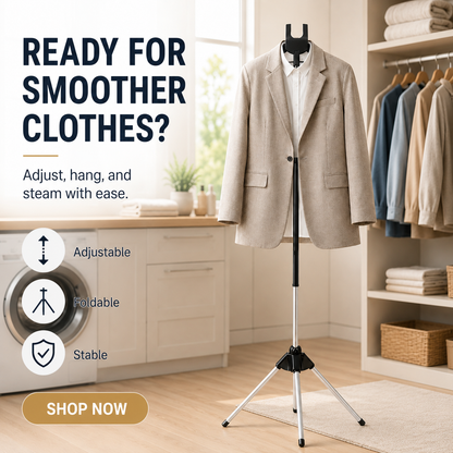 Adjustable Garment Steamer Stand