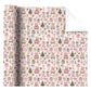 Cute Teddy Bear Christmas Gift Wrapping Paper