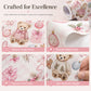 Cute Teddy Bear Christmas Gift Wrapping Paper