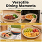 Unbreakable Wheat Straw Dinner Plates